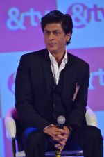 Shah Rukh Khan at the launch of new Hindi entertainment channel &TV in Filmcity, Mumbai on 21st Jan 2015
